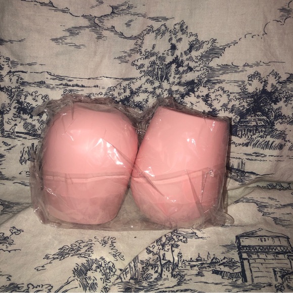 Odeme What A Pair Pink 2 Silicone Wine Glasses w/ Carrying Bag New in Packaging. - Picture 4 of 4